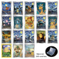 DIy Cartoon Anime Ptcg 18pcs Self-Control Mewtwo Pikachu Charizard Eevee Collect Trading Signature Card Child Birthday Gift