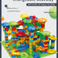 84-504PCS Marble Race Run Blocks Maze Ball Track Toy Compatible city Building Blocks Funnel Slide Blocks Toys DIY Bricks Toys