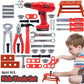 38/42 PCS Pretend Tools Kit Kids Play Repair Tool Set Plastic Construction Toys with Screwdrivers for Toddler Boys Girls Child