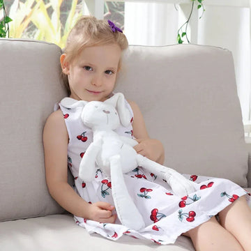 Cute Rabbit Plush Toy – Soft Baby Doll Stuffed Animal for Children