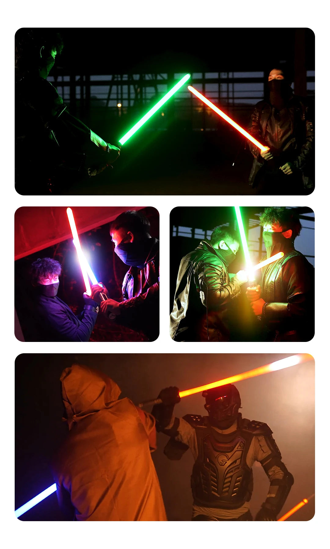 Combat Lightsaber Designed for Real Dueling Strong Stable and Safe Neopixel XENO3.0
