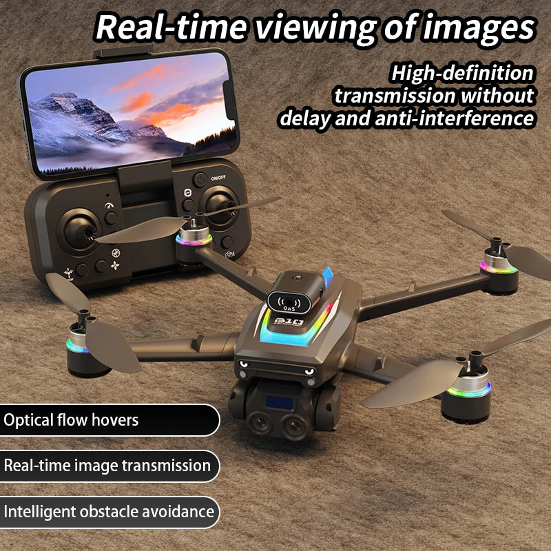 New B10S Drone 8K Professional HD Dual Camera Brushless Obstacle Avoidance Aerial Photography Foldable Quadcopter Toys Gifts