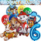 PAW Patrol Birthday Party Decoration Tableware Tablecloth Plates Cup napkin gift bag Balloons PAW Patrol Party Favors Supplies