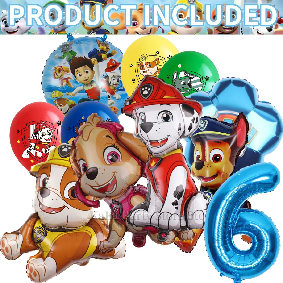 PAW Patrol Birthday Party Decoration Tableware Tablecloth Plates Cup napkin gift bag Balloons PAW Patrol Party Favors Supplies