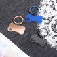 Custom Name Dog Tags Personalized Text Dog ID Tag Bone Shaped Stainless Steel Laser Engraving Anti-lost Customized Pets ID Tag