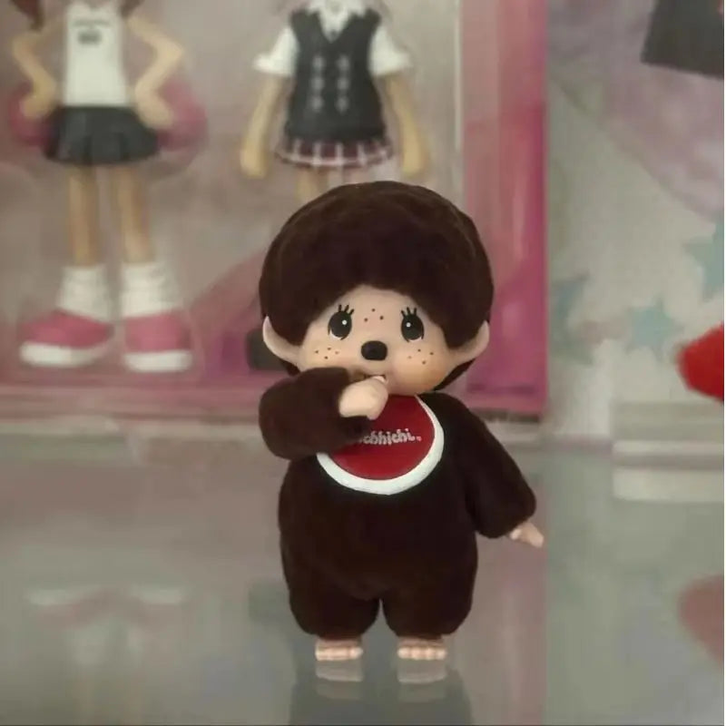 In Stock Mengqiqi Flocking Doll Handmade Blind Box Cute Desktop Decoration Toy Fans' Favorite Items Children'S Festival Gifts