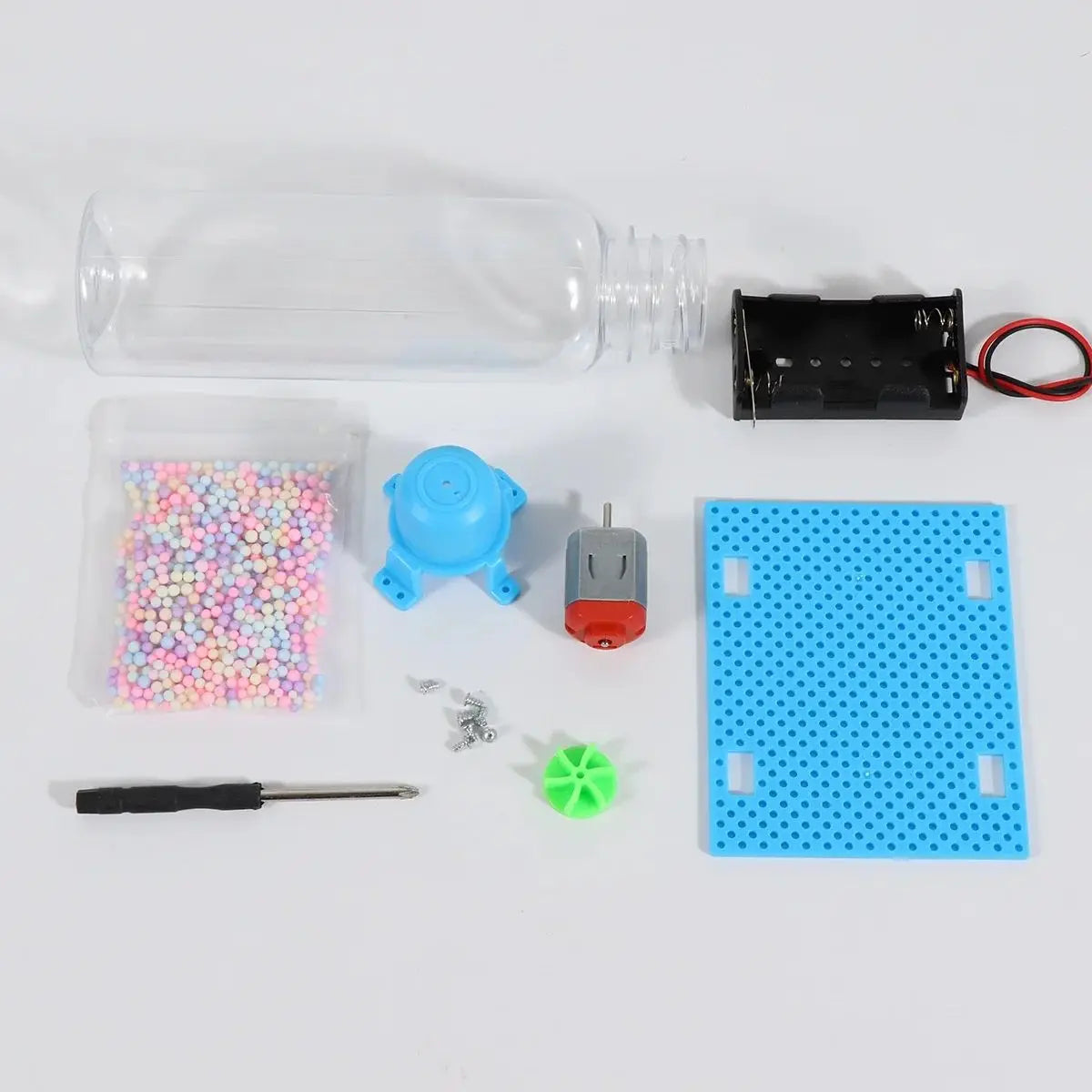 Electric Water Eddy Current Vortex Tornado Desktop Model STEM Science Experiment Educational Toy Kids Assembly Puzzle