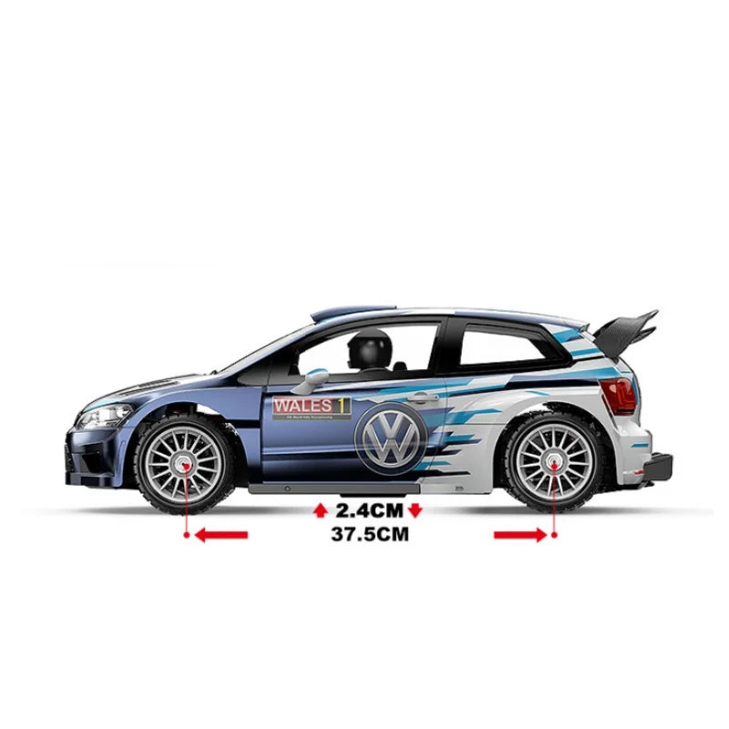 MJX Hyper GO 7303 7304 1/7 Large Scale RC Rally Car 60KM/H Sensored Brushless 4WD WRC Drift Vehicle with Gyro Toys As Gift