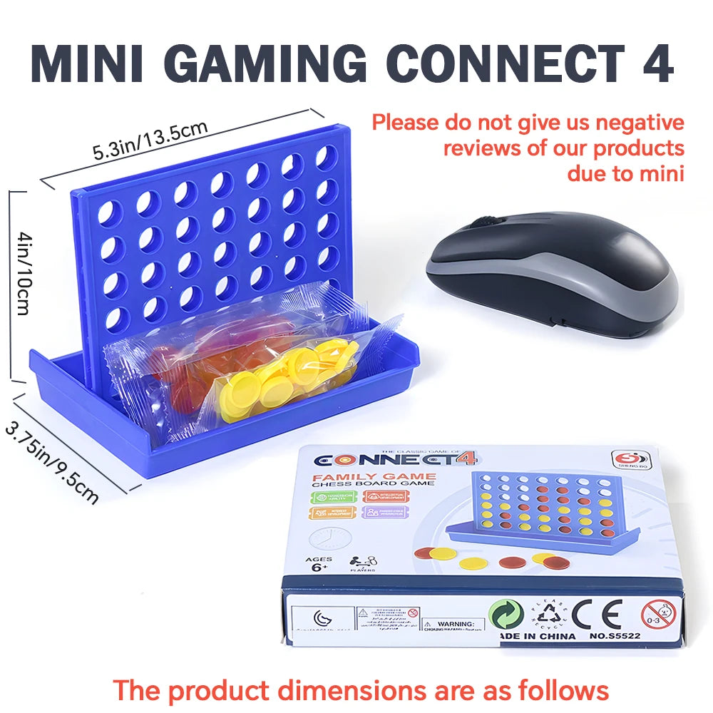 The Classic Game Of Connect 4  Game For 2 Players; Connect 4 Grid Get 4 In A Row Game For Kids Ages 6 And Up Backyard Games For