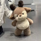 Adorable Highland Cattle Plush Toy 45cm - Huggable Running Cow Stuffed Animal Made with Premium Soft Fabric, Soothing Companion
