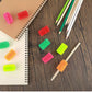 5PCS TPR Pen Grip Practise Pen Aid Writing Gripper Posture Correction Device for Kid Hand Writing Pencil Pen Holder squeeze Toy