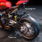 KAVOWORLD 1:5 Red Sport Motorcycle Building Blocks Set 2024pcs Technic Racing Super Motorbike Model Kids DIY Toys Gifts For Boys