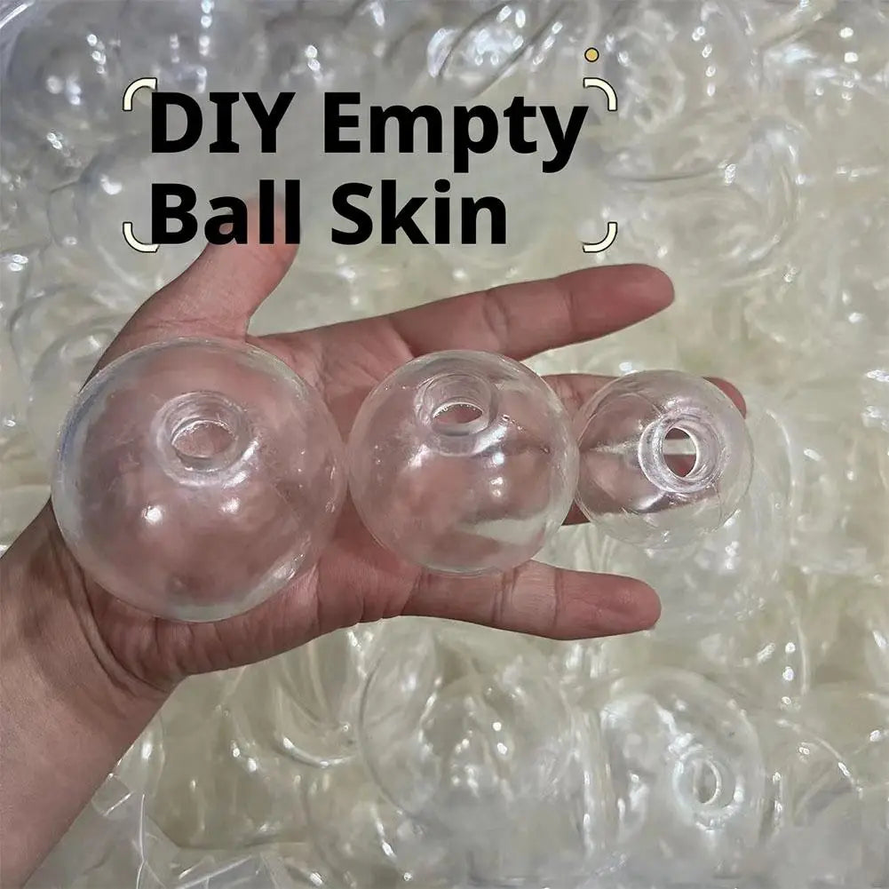DIY Air Ball Skin Handmade Stress Relief Toy Fruit Paste Malt Sugar Slow Bounce  Super Large 9cm