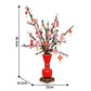City Creativity Flower Bouquet Plum Blossom Bonsai Potted Plant Building Blocks Model Home Decoration Toy For Kids Gift﻿