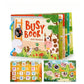 Montessori Baby Busy book My First Quiet Book Paste Early Learning Education Ty Children Toy Matching Game for Babies 2 3 Years