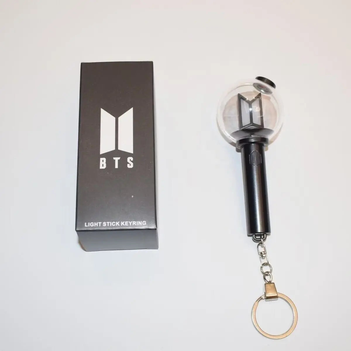 In Stock Mini Kpop Army Ver 4 Lightstick Light Up Glowing Pendant Keychain Keyring For Fans Concert Portable Decoration Gifts
