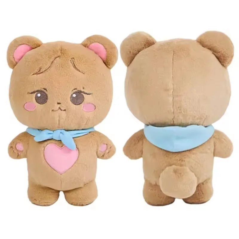 New Pink Plush Doll BORN PINK World Tour Official Plushies Jennie Lisa Rose Jisoo Kawaii Stuffed Animals Fans Gifts