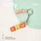 Miffy Keycap Series Blind Box Keychain Collectible Desktop Decor Cute Rabbit Mechanical Keyboard Caps Stress Relief Gift