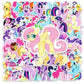50/100pcs Cartoon Anime Cute My Little Ponyy Color Phone Case Water Cup Girl Hand Account Sticker