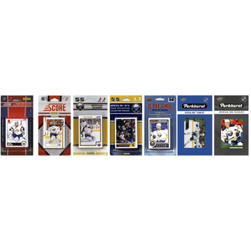 Nhl Buffalo Sabres 7 Different Licensed Trading Card Team Sets
