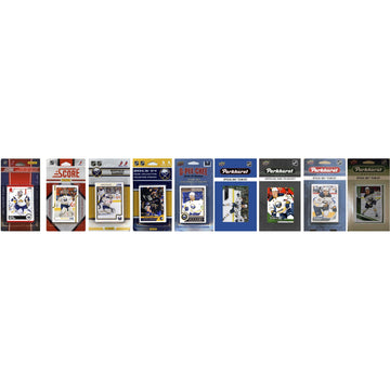 Nhl Buffalo Sabres 9 Different Licensed Trading Card Team Sets