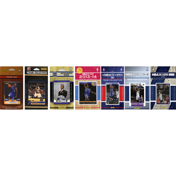 Nba Sacramento Kings 7 Different Licensed Trading Card Team Sets