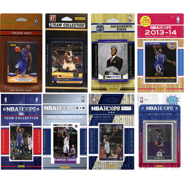 Nba Sacramento Kings 8 Different Licensed Trading Card Team Sets
