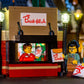 Brick-Fil-A Food Stand with Employee Minifig