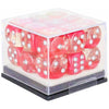 Sirius Dice 12Mm D6 Diamonds W/Silver (18)