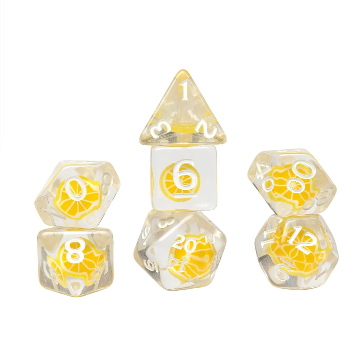 Fruit Slice Dice Set  Lemon