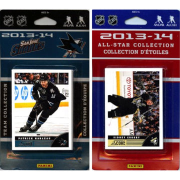 Nhl San Jose Sharks Licensed 2013-14 Score Team Set And All-Star Set
