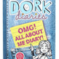 Dork Diaries: Omg All About Me Diary! Paperback Book