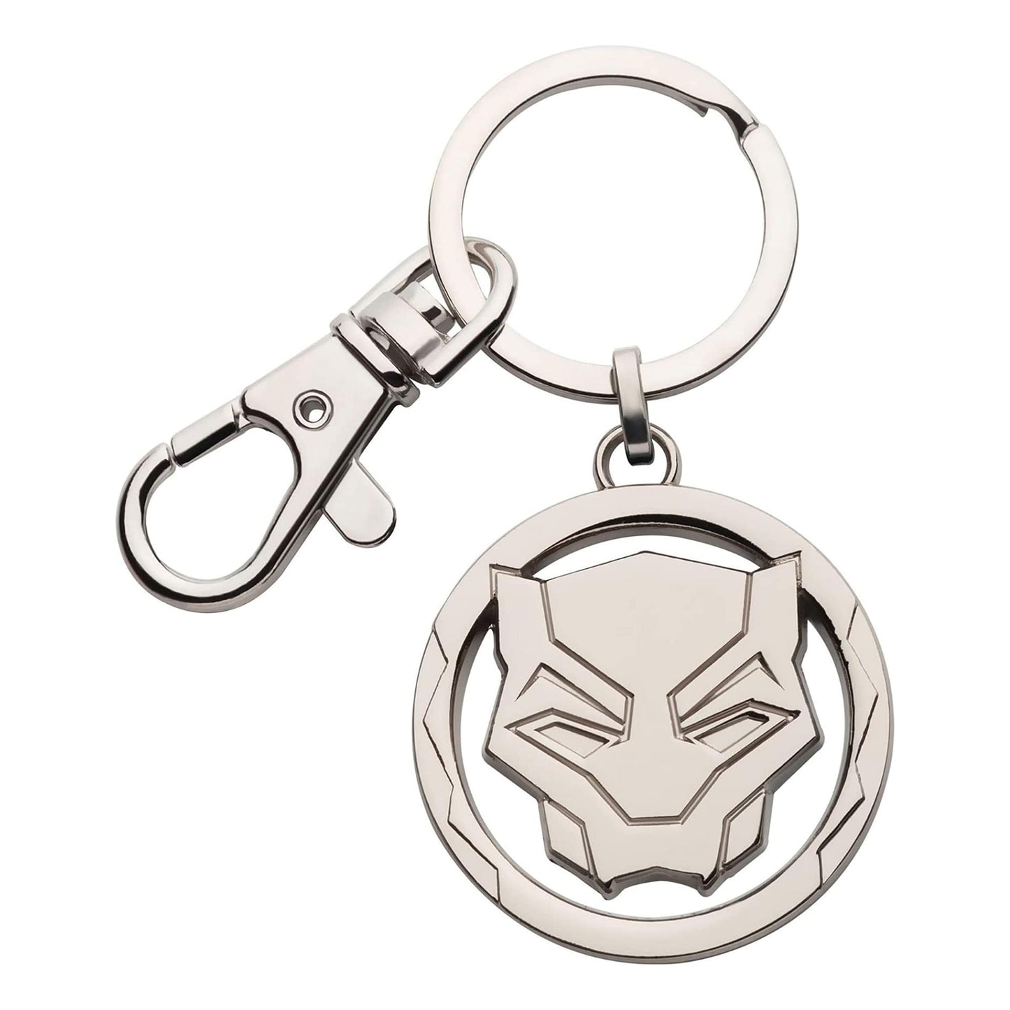 Marvel Black Panther Wakanda Forever Panther Symbol Keychain