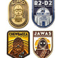 Star Wars Enamel Pins | R2D2 | C3Po | Jawa | Chewbacca