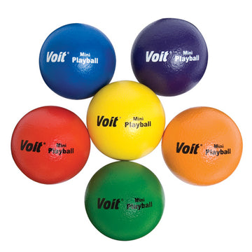 Voit 1181555 5 In. Mini Playball Tuff Balls  Set Of 6