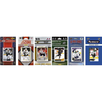 Nhl Dallas Stars 6 Different Licensed Trading Card Team Sets