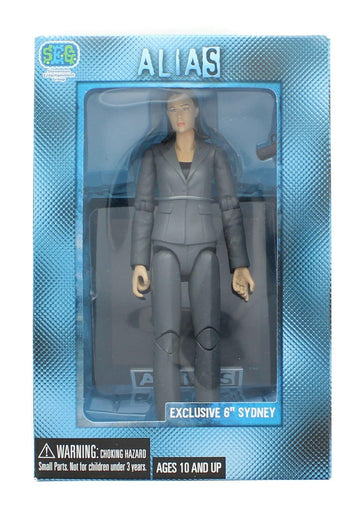 Alias Exclusive 6 Inch Action Figure - Sydney Bristow In Grey Suit