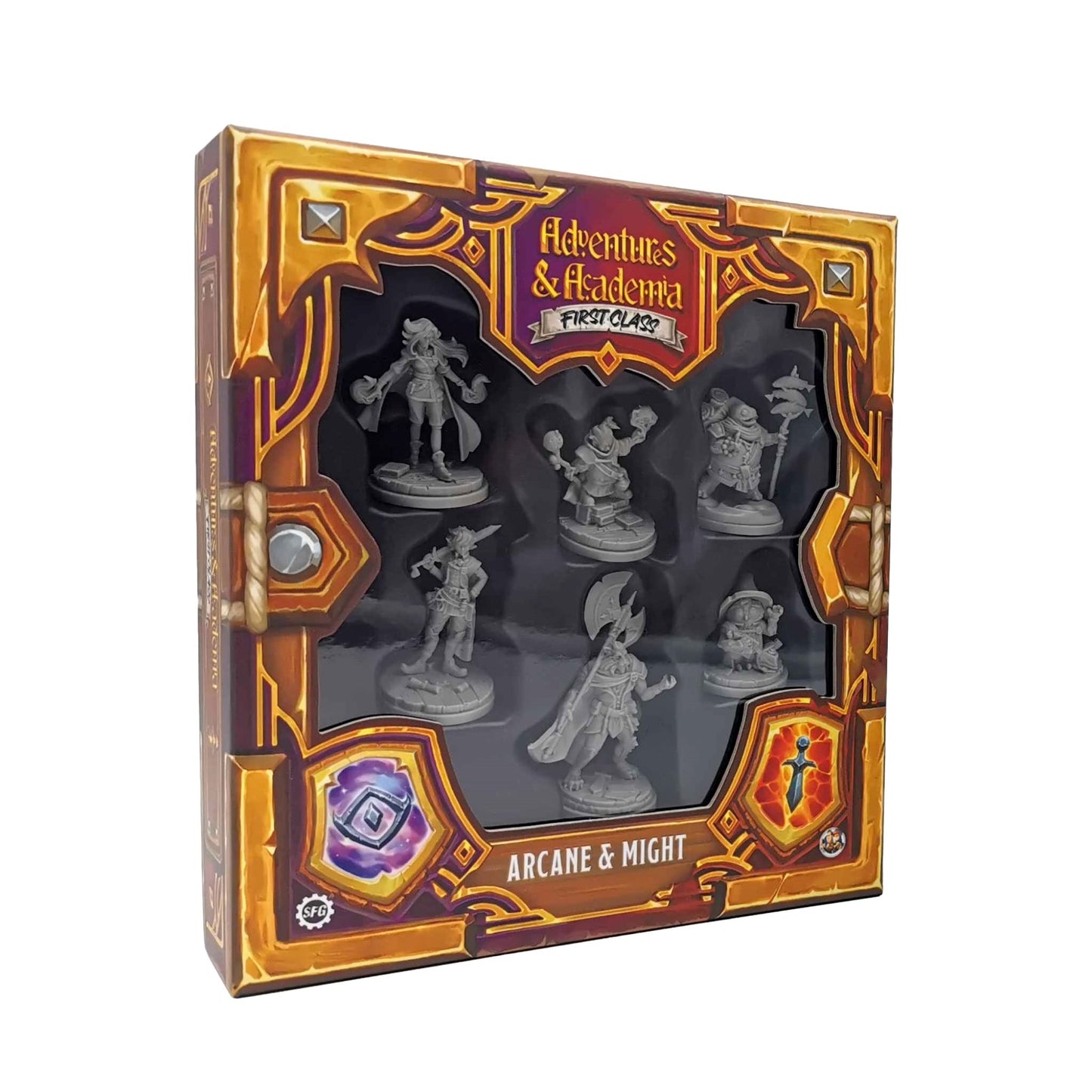 Adventures & Academia: Arcane & Might Role Playing Miniatures 5E Compatible