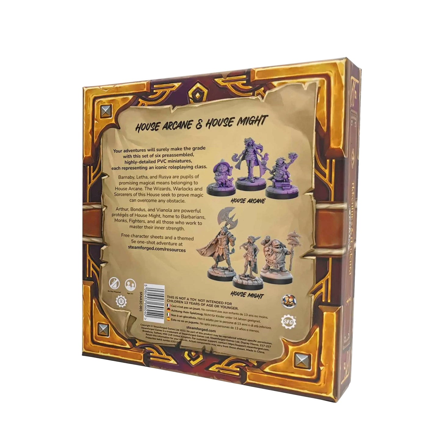 Adventures & Academia: Arcane & Might Role Playing Miniatures 5E Compatible