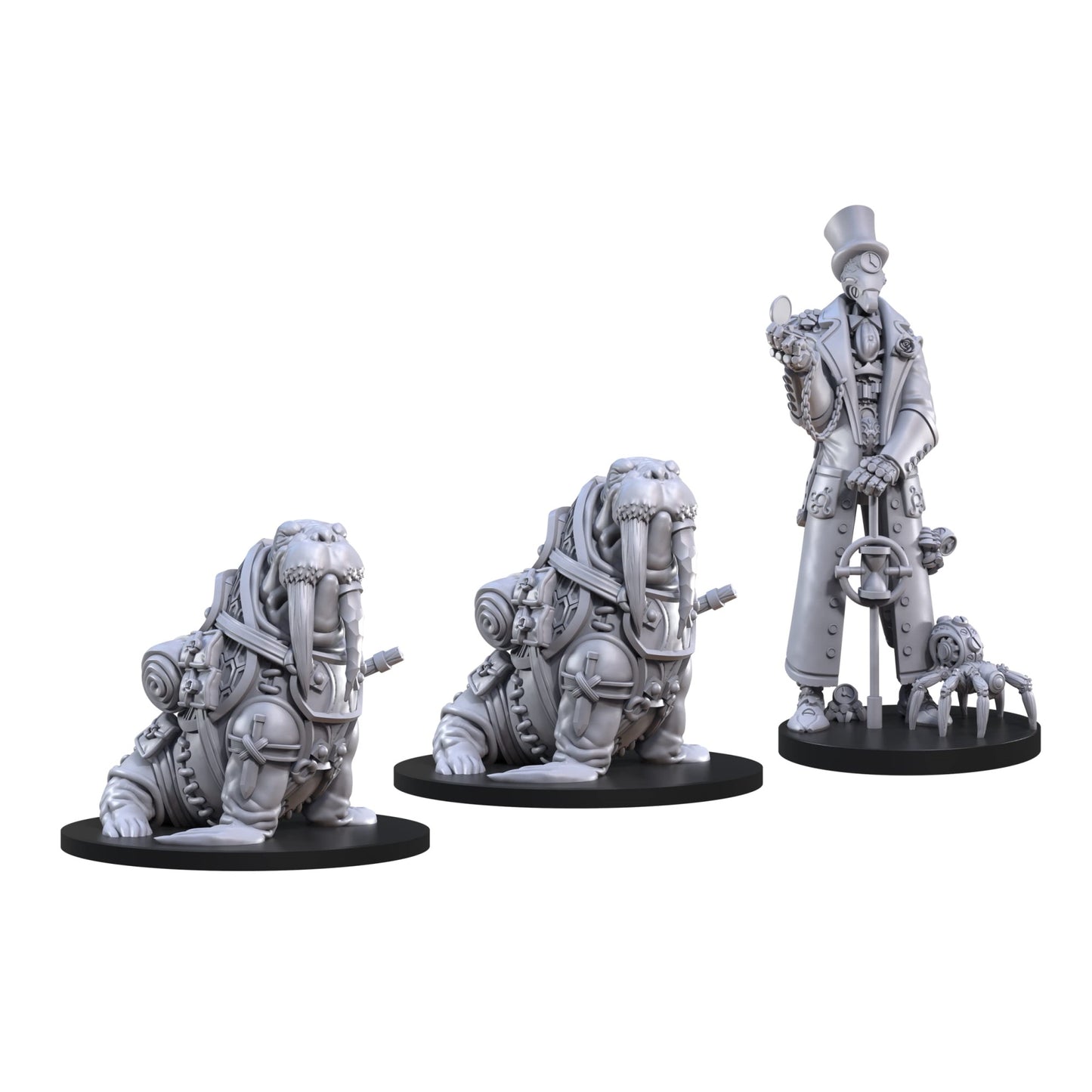 Steamforged Games Animal Adventures Roleplaying Miniatures - Assorted Cardboard, Model SFAATFS-006, 5E Compatible