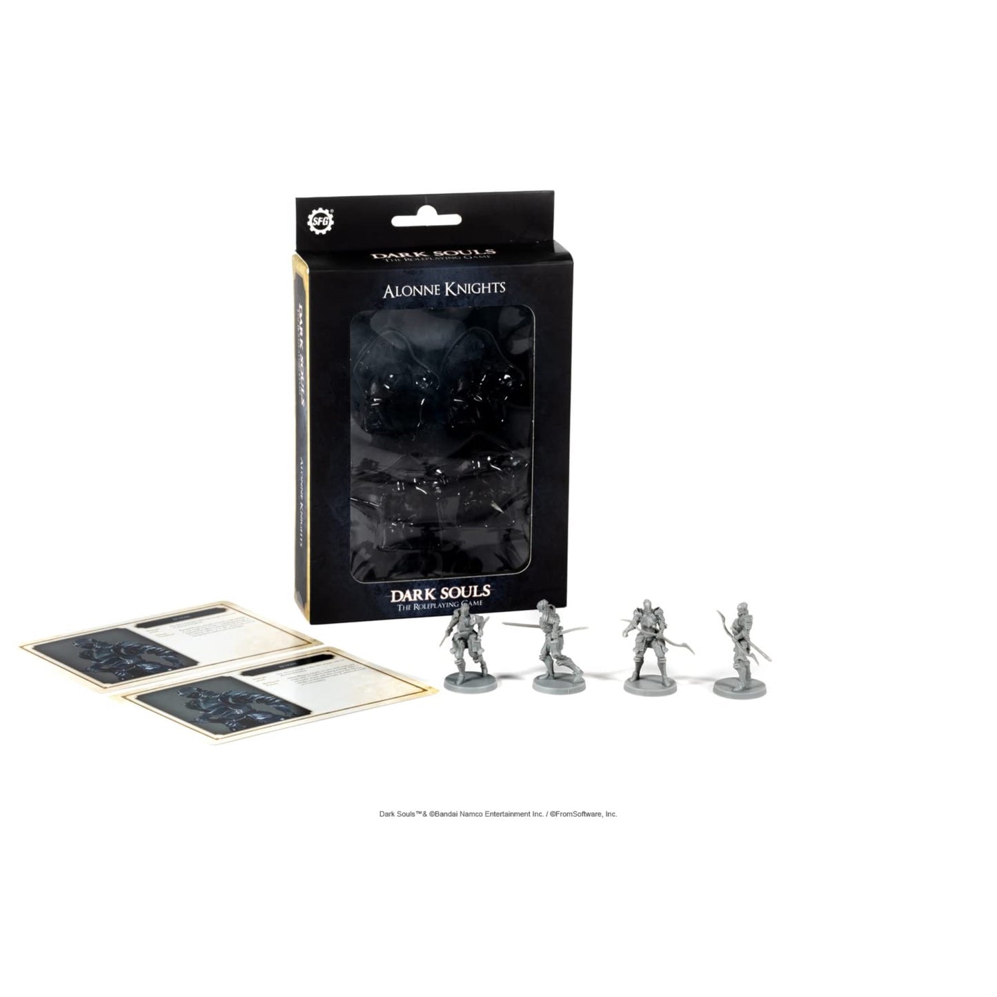 Steamforged Games Dark Souls The Role Playing Game: Alonne Knights Miniatures & Stat Cards