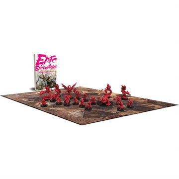 Epic Encounters: Shrine Of The Kobold Queen - Rpg Fantasy Roleplaying Tabletop Game With 20 Miniatures, Double-Sided Game Mat, & Game Master Adventure Book With Monster Stats, 5E Compatible