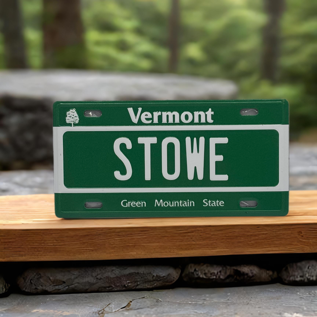STOWE - Vermont License Plate Magnet