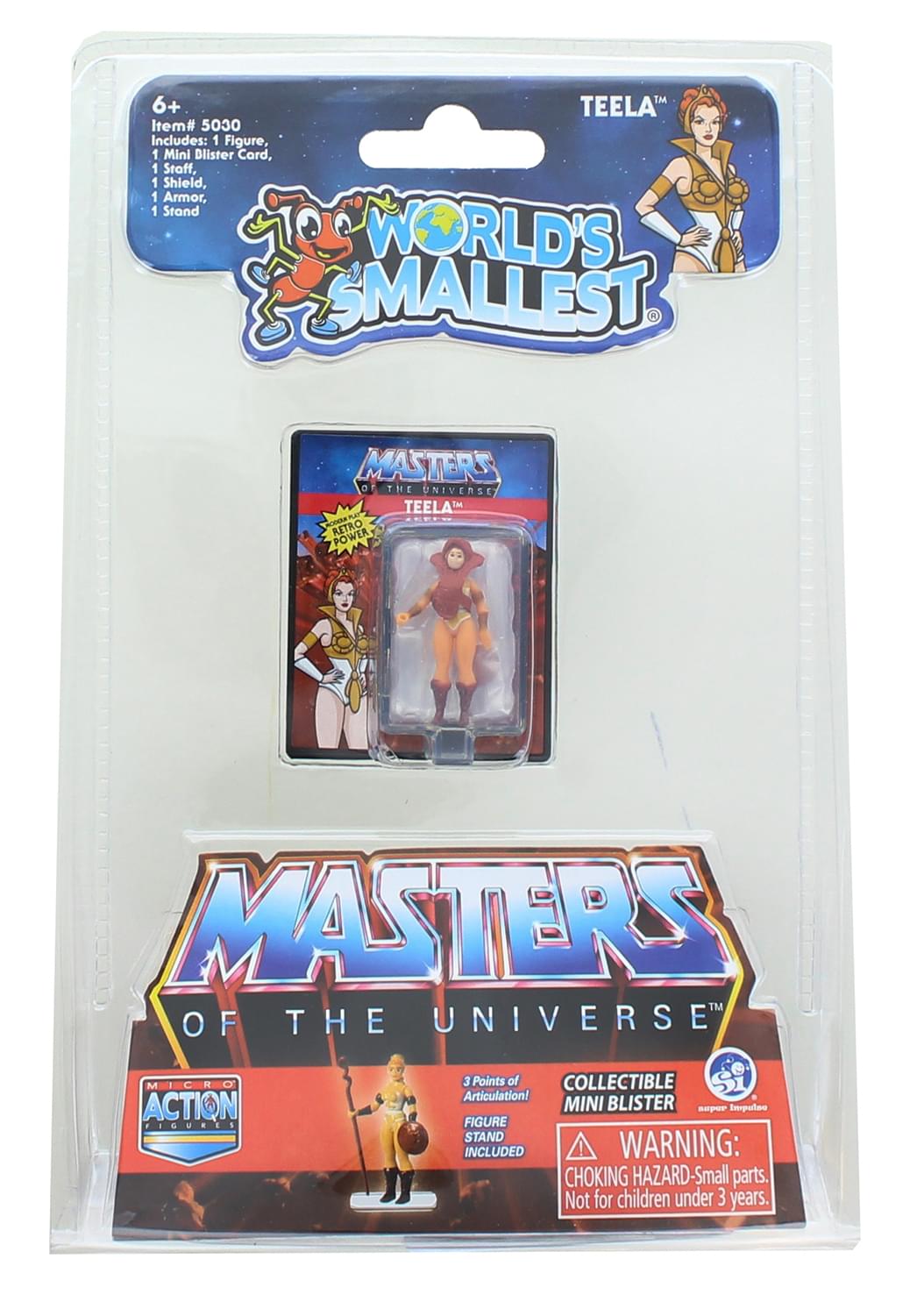 Masters Of The Universe World'S Smallest Micro Action Figure | Teela