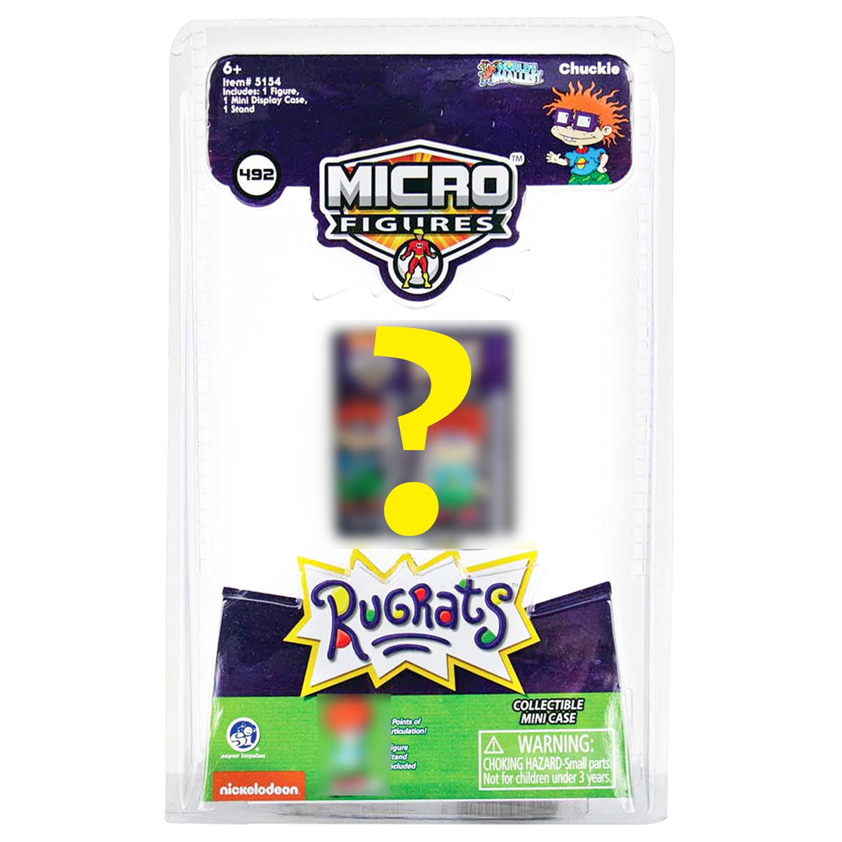Worlds Smallest Rugrats Micro Figure  One Random