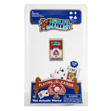 World'S Smallest Playing Cards