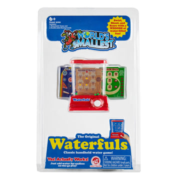 World's Smallest Waterfuls Miniature Multicolor Plastic Toy Model 5169
