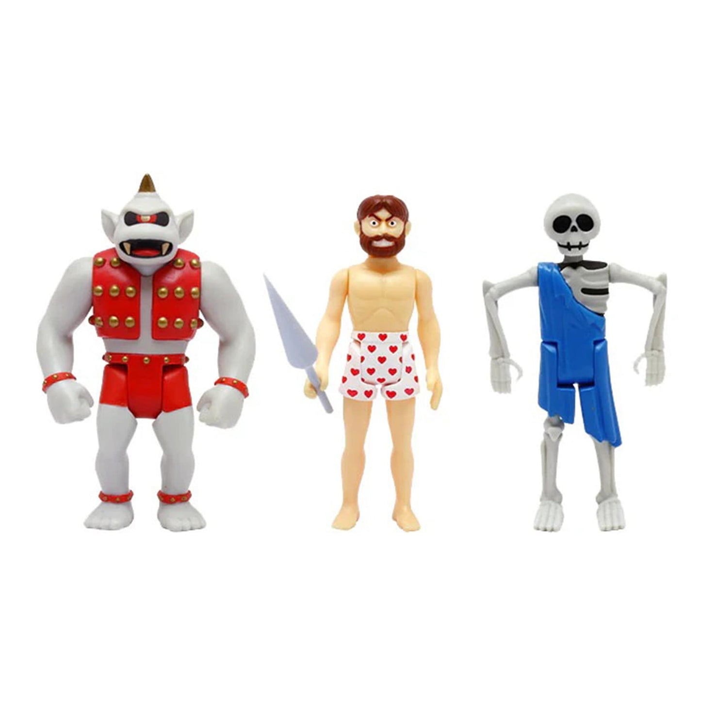Ghosts N Goblins 3.75 Inch Reaction Figure 3-Pack B