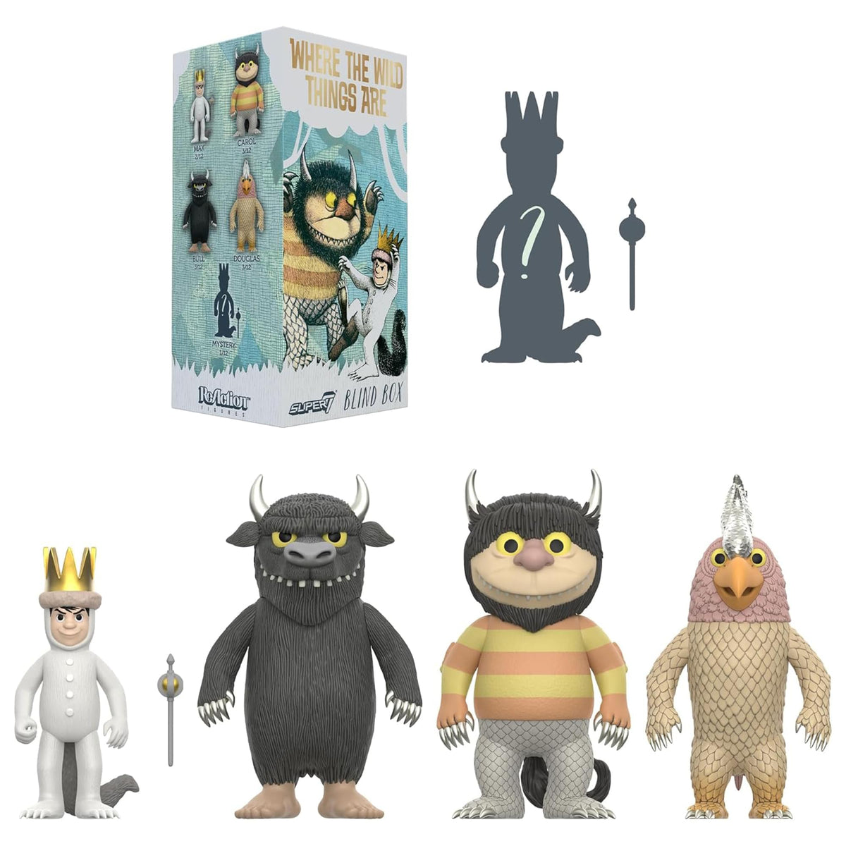 Where The Wild Things Are Reaction Figure Blind Box | One Random