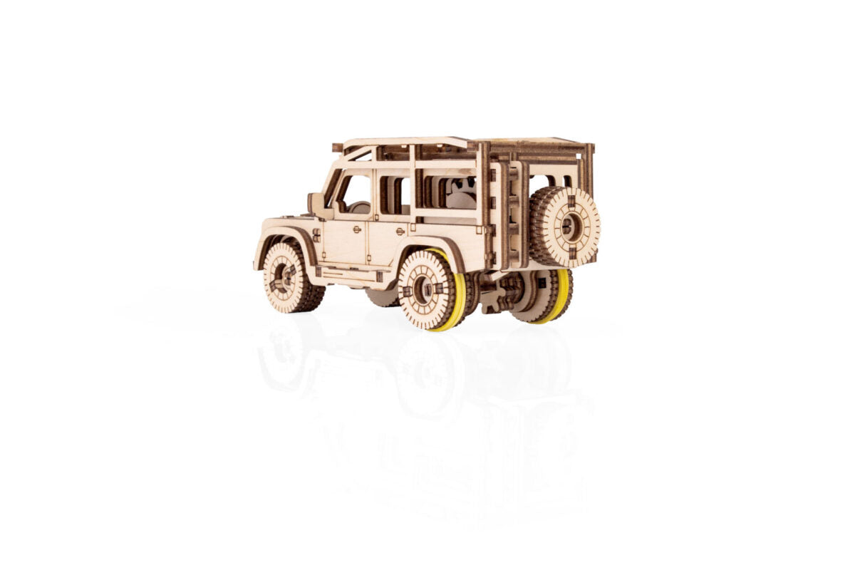 SUV — Wooden Pocket Car, 82 Pieces